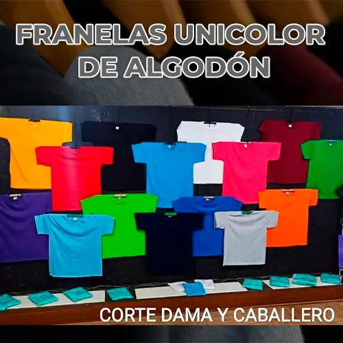 Franelas de Algodón